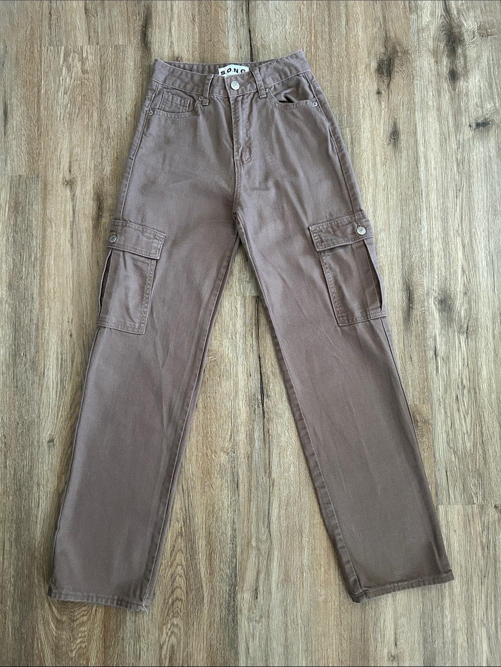SONG Women’s Brown Cargo Pants Size 00 (23)